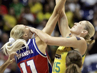 Rússia perdeu para Austrália o Mundial feminino de basquete