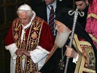 Papa  tenta aproximar o Catolicismo Romano à Igreja Ortodoxa