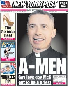 Ex-governador homossexual  americano será sacerdote