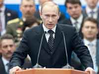Putin eleito o presidente  do partido da maioria parlamentar