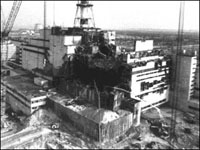 Abertura da conferência internacional de Chernobyl em Minsk (Bielorussia)