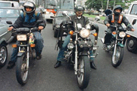 Motociclistas de São Paulo protestam atrapalhando o tráfego