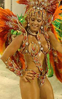 Musas brasileiras se preparam para o Carnaval