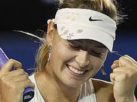 Pela primeira vez Maria Sharapova vence o Aberto de ténis da Austrália