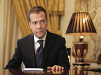 Presidente Medvedev fala sobre as relações com OTAN e o Ocidente