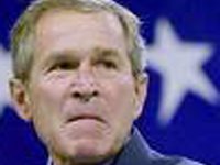George W. Bush em Montevidéu