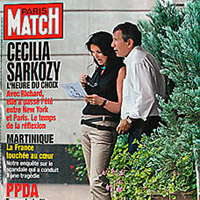 Cecilia Sarkozy consegue revanche