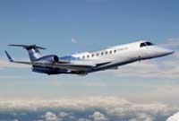 Embraer exibe o jato executivo Legacy 600  no MAKS