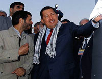Acordo entre Chavez e Ahmadinejad