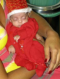 Bebê nascido  com 430 gramas saiu do Hospital