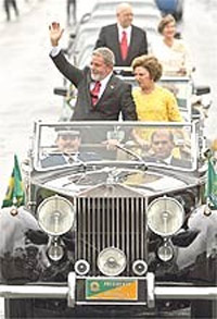 Presidente Lula toma posse para segundo mandato