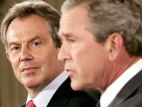 Bush e Blair admitem erros