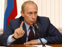 Putin:Rússia não tem intenção de entrar na UE