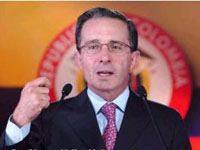 Uma grande infâmia contra o presidente Uribe