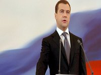Medvedev visita República da Ossétia Sul