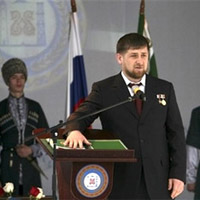 Ramzan Kadyrov tomou posse como presidente da Chechênia