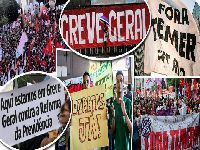 Centrais convocam greve geral contra a reforma da previd&ecirc;ncia. 27753.jpeg