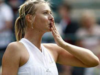Maria Sharapova vence a francesa Stephanie Foretz em Wimbledon