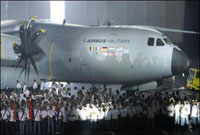 Apresentado novo avião militar para Otan
