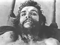 Fotos do cadáver de Che Guevara em Santiago do Chile (foto)