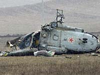 Altos oficiais russos morreram na queda de um helicóptero militar