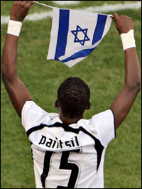 Gana tem novos torcedores israelenses