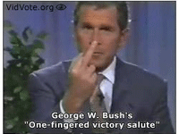 Bush é a pessoa 