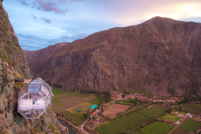 Hotel no Peru á beira do abismo