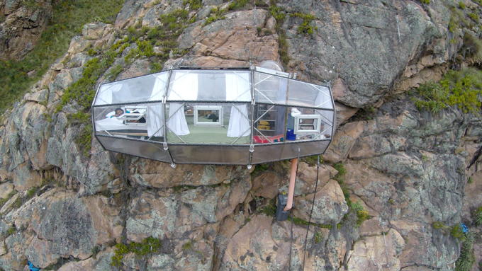 Hotel no Peru á beira do abismo