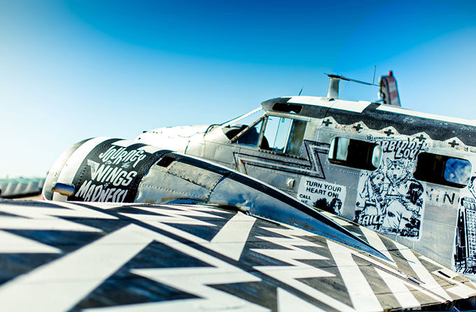 Avião  como uma obra de arte