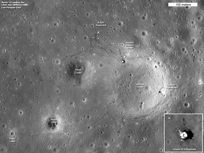 Nasa prova a presença dos astronautas na Lua