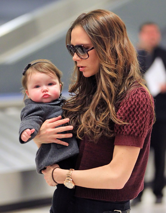 Victoria Beckham - a mãe dos quatro filhos