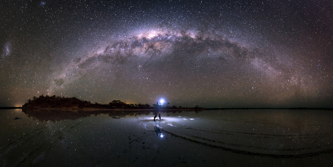 Selfies com o Espaço