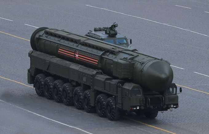 Desfile militar na Praça  Vermelha no Dia da Vitória