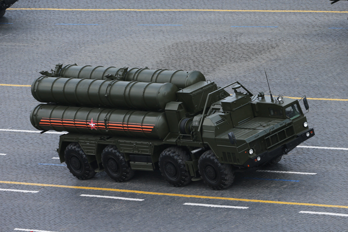 Desfile militar na Praça  Vermelha no Dia da Vitória