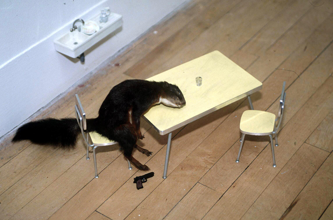 Escultor  provocador Maurizio Cattelan