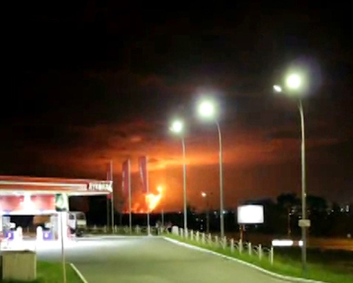 Arsenal gigantesco explode na Rússia