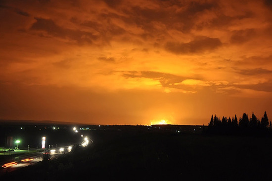 Arsenal gigantesco explode na Rússia