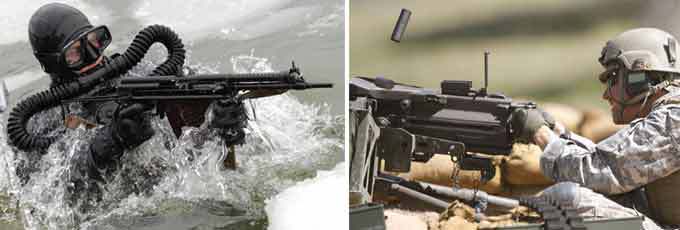 Forças Especiais da Rússia e dos Estados Unidos