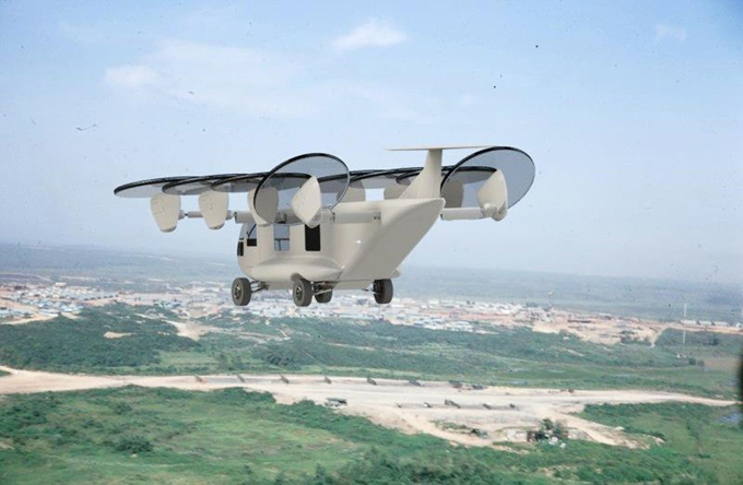 Caminhão-helicóptero  realiza primeiros voos