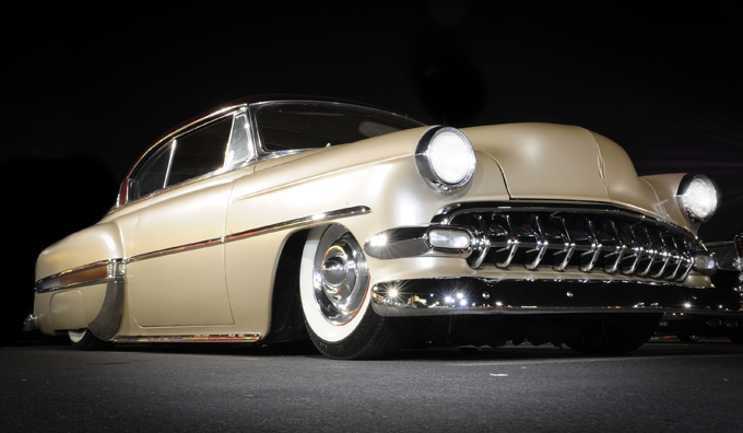 Mostra de automóveis retrô  "Viva Las Vegas"