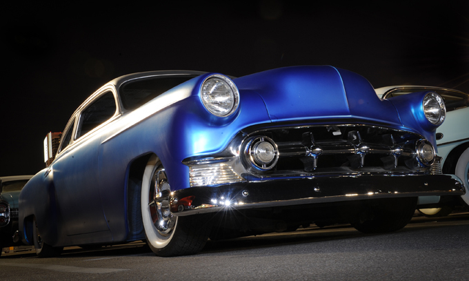 Mostra de automóveis retrô  "Viva Las Vegas"