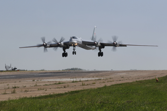 Tupolev Tu-95  vão voar até Golfo do México