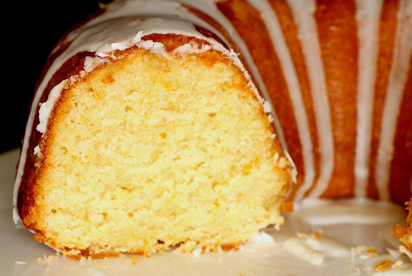Лимонный кекс