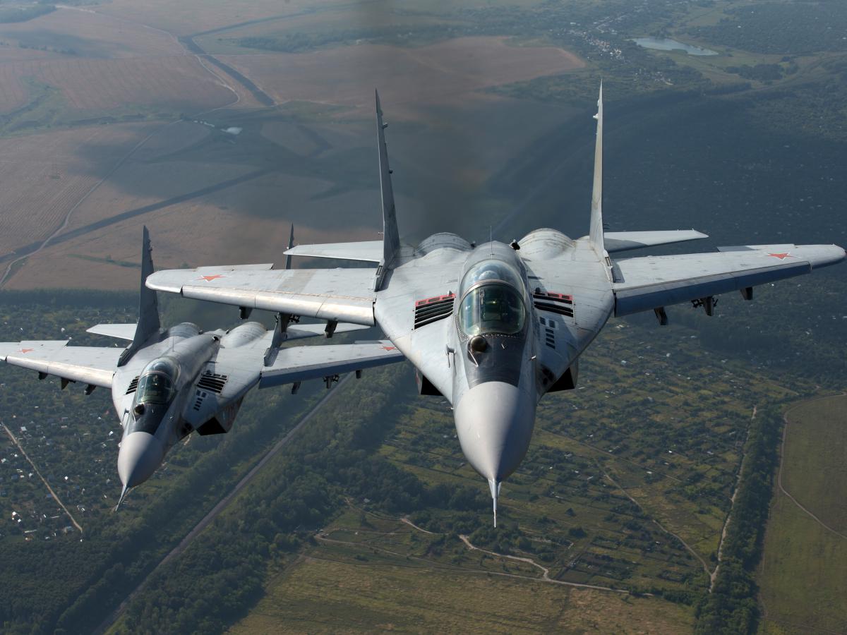 Forças Aeroespaciais russas preparadas para a iminente contra-ofensiva da Ucrânia