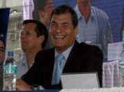 Rafael Correa tem apoio de mais de 80% da população