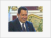 Primeiros encontros de Hugo Chávez na Rússia