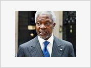 Kofi Annan quer enviar uma força de paz ao Líbano