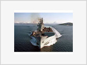 Navio da Marinha de Guerra russa parte para Mar Negro