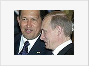 Putin recebeu Hugo Chavez
